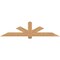 Ekena Millwork Kennewick Timber Gable Bracket, Western Red Cedar, 84"W x 21"H x 3 1/2"D x 5 1/2"F, 6/12 Pitch GBW084X21X0406KEN00SWR - alternate 1